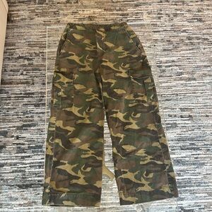 Sundry Green and Brown Cargo Pants Size 3 large